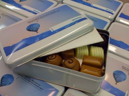 Siemens tin pralines