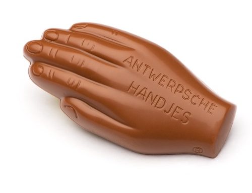 Antwerpse Handjes gevuld melk